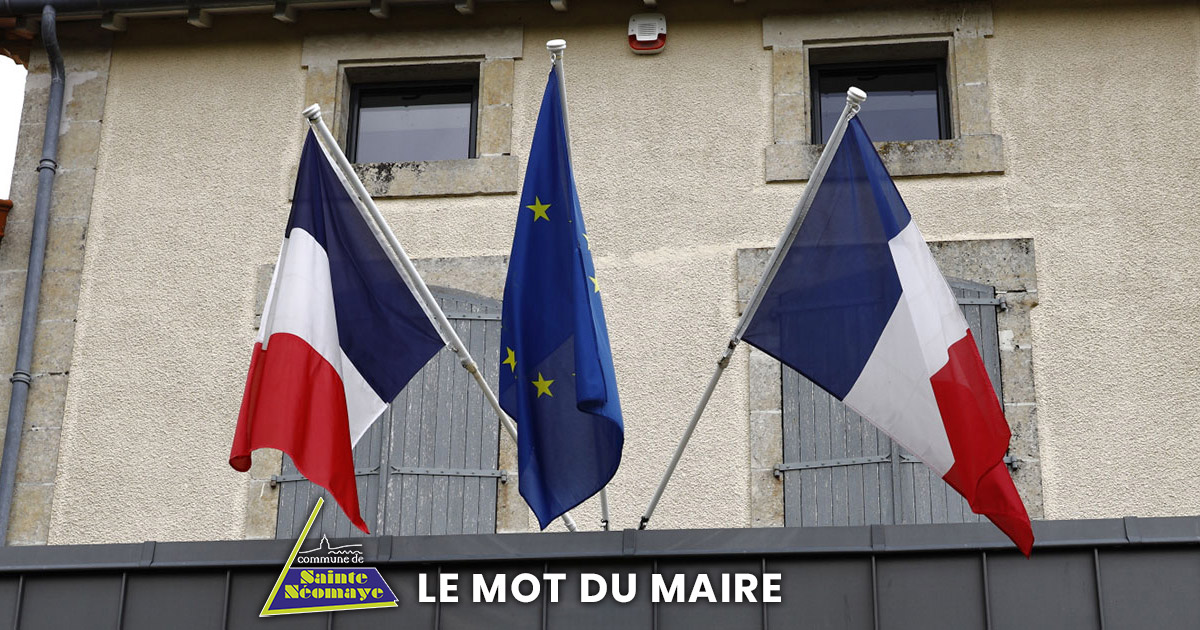 Le mot du Maire de Sainte-Néomaye
