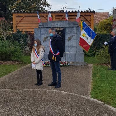 Cérémonie du 11 Nov 2021