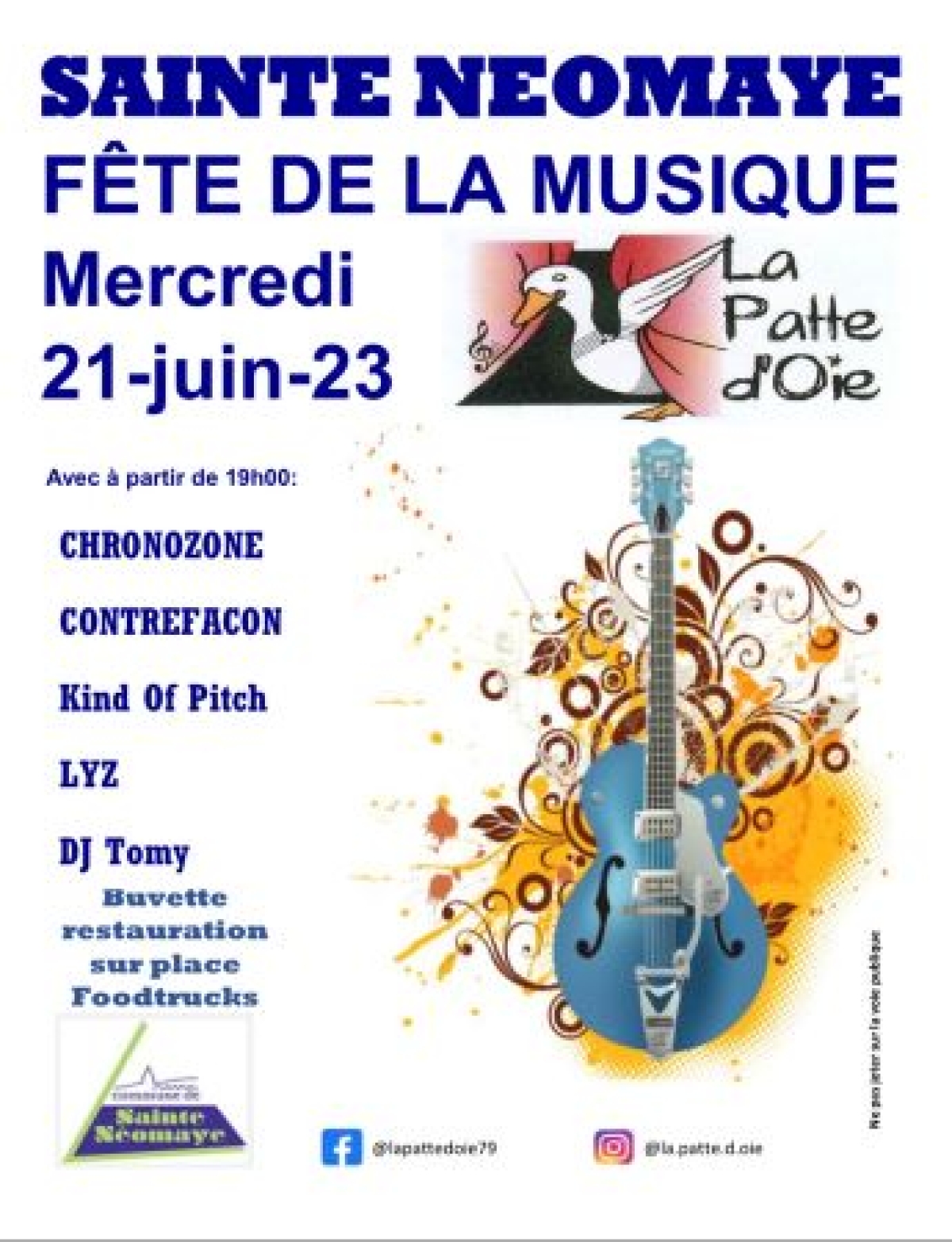 Fête de la musique - 21 juin 2023